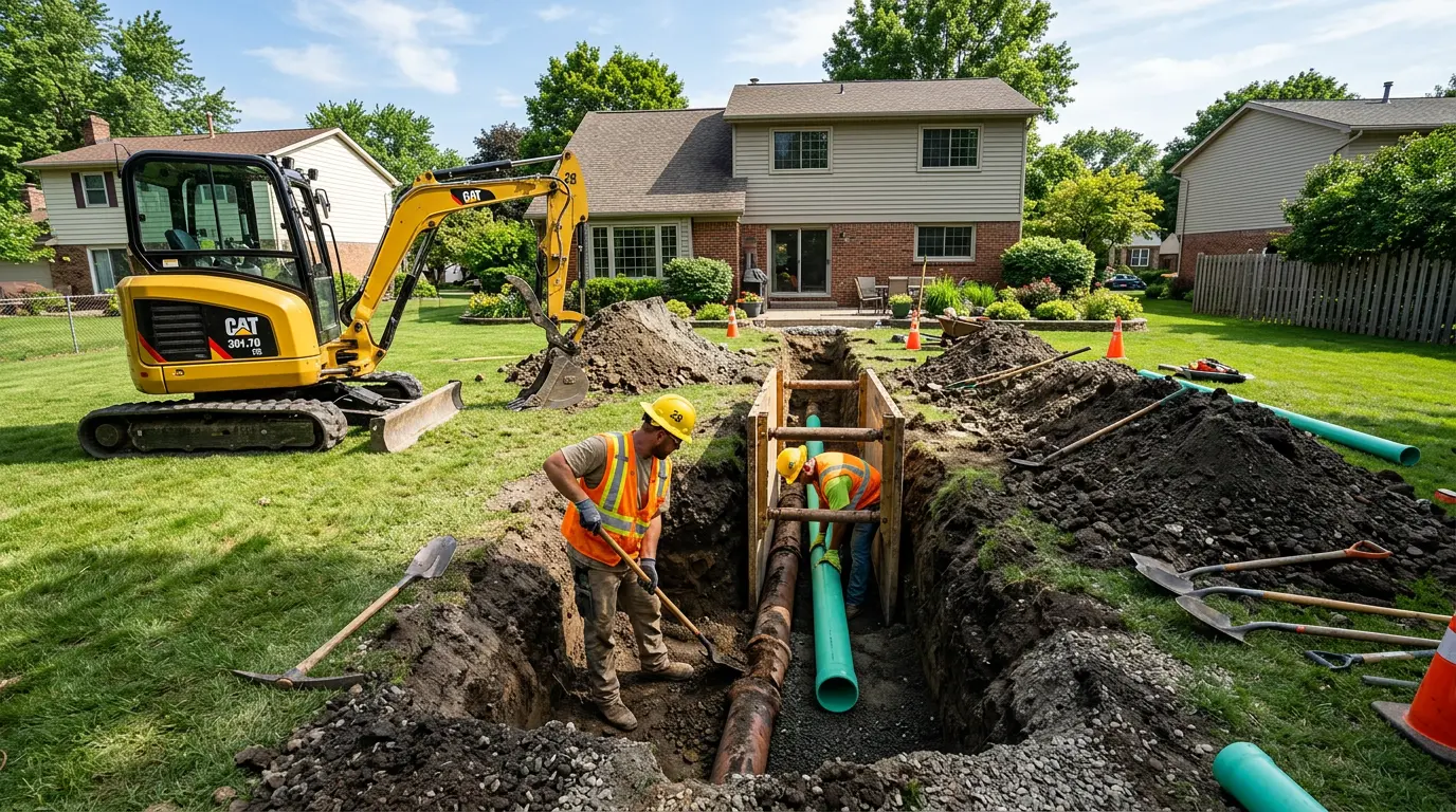 Sewer Line Repair in Shoreview, MN